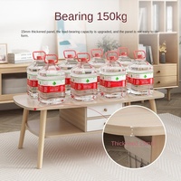 Vente en gros qualité supérieure Table basse moderne bon marché Table basse avec rangement Table basse avec tiroirs et étagère