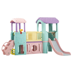 Tobogán Little Prodigy de plástico a bajo precio para parques infantiles, centros comerciales, parques de aventura, jardines y guarderías. - Product Image 1