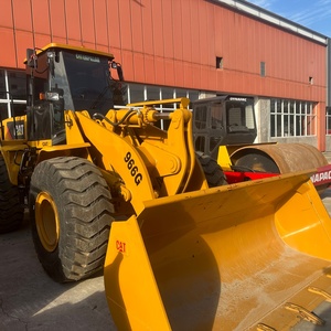 Low Price Used CAT 966G Wheel <b>Loader</b> Hydraulic <b>Loader</b> USA Imported 5T 950GC 966G 980G 4x4 Farm <b>Tractor</b> Construction Machinery - Product Image 3