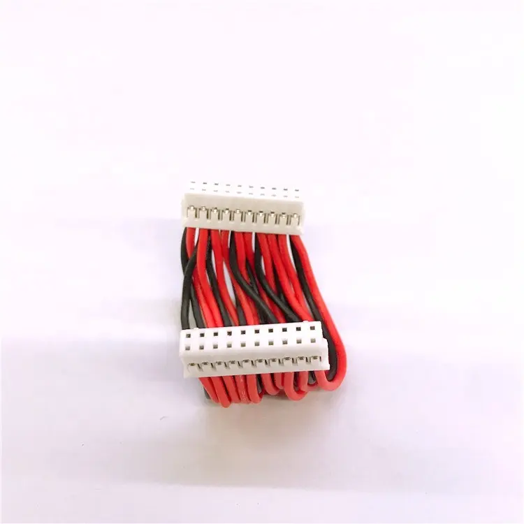 Электронный провод PHD2.0- 10P, разъем 26awg, красный/черный, длина кабеля 50 мм