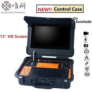 Vicam 360 Rodation cống ống kiểm tra máy ảnh 60M 150M chiều sâu truy cập 13 HD màn hình 50mm PT công nghiệp nội soi Hệ thống <span class=keywords><strong>camera</strong></span> - Product Image 4