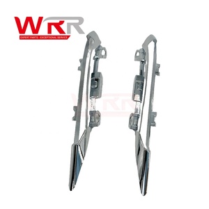 2218852723 2218852823 Moldura Cromada para Cubierta de Luces DRL para Benz W221 S350 S550, Marco de Rejilla de Luz Antiniebla Delantera, Duradero y de Primera Calidad - Product Image 2