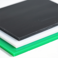 Feuilles de HDPE de polyéthylène de poids moléculaire ultra élevé (UHMWPE) de catégorie comestible coupant les feuilles en plastique de moulage