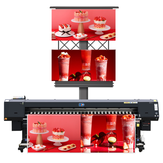 Multifunction 3.2m 8ft Automatic Grando Digital Inkjet Printer New Condition 600dpi for Clothes Print Solvent Label Printer
