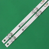 Tira de retroiluminación LED para TV LCD XS-1998 nueva, modelo LB-0320X18-E50-H+G01-X1 MS-L2487 V2 para Alpha 32g7nh 32CC5SP.