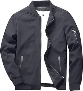 Oem veste softshell personnalisé logo veste hommes automne coupe-vent décontracté veste homme