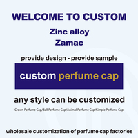 Bouchons de Parfum en Zamac Personnalisables (Taille et Couleur) OEM/ODM avec Portraits d'Animaux Têtes de Bête - Démarquez-vous sur le Marché du Parfum