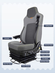 Composants de la série professionnelle Genuine Grammer 90.3 pour sièges de camions et de tracteurs - Product Image 2