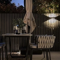 Panneau de clôture en aluminium 6063-T5, revêtement poudré, garde-corps à 3 barres décoratif pour jardin, cour, piscine