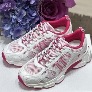 Designer luxury men's shoes <b>top</b> quality mesh leather effect casual women's sports shoes outdoor trend tennis shoes - Product Image 1