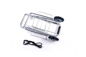 Oem Odm Custom Powder Coated Steel 2-way Moving Hand Truck With Pneumatic Tires For Garage And Workshop Impact Resistant Durable - Product Image 2
