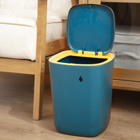 Poubelle à pression pour cuisine, salle de bain, Wc, Classification des ordures, bac à ordures, seau anti-déchets, pop