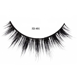 Professionnel 5D Paire Haute Qualité Noir Extensions De Cils Personnalisées Application Facile Directement Vietnam Fabricant Produit De Beauté - Product Image 1