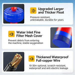 <span class=keywords><strong>Pompe</strong></span> flottante solaire BESUN 1.5HP DC72V 1100W pour <span class=keywords><strong>bassin</strong></span> à poissons, aérateur pour pisciculture, aérateur <span class=keywords><strong>de</strong></span> <span class=keywords><strong>surface</strong></span> pour élevage <span class=keywords><strong>de</strong></span> poissons, <span class=keywords><strong>pompe</strong></span> pour <span class=keywords><strong>bassin</strong></span> - Product Image 3