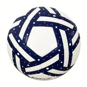 Ballon de football en PVC personnalisé taille 5 - Logo imprimé, ballon d'entraînement pour club et promotion - Product Image 4