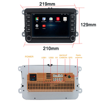 Pour Volkswagen 7 pouces autoradio Android stéréo Auto lecteur multimédia volant contrôle prise en charge GPS Navigation