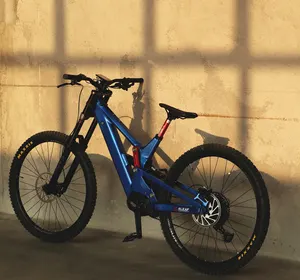 Rockshox sepeda Elektrik versi dasar, sepeda listrik Downhill MTB suspensi penuh VPP
