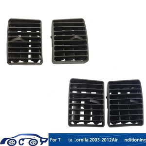 สำหรับ TOYOTA Corolla EX E120 ปี 2003-2012 ชุดติดตั้งช่องระบายอากาศ แผงครอบช่องแอร์รถยนต์ ชุดแต่งขอบครอบช่องแอร์ - Product Image 2