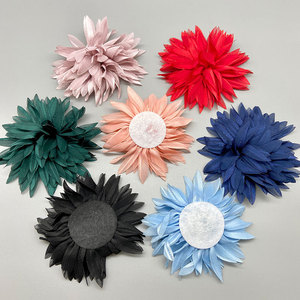 Flor de Chifón Hecha a Mano de 11cm, Decoración Artesanal de Tela para Zapatos, Sombreros, Ropa y Accesorios, Primavera 2024, Origen Jinhua - Product Image 2