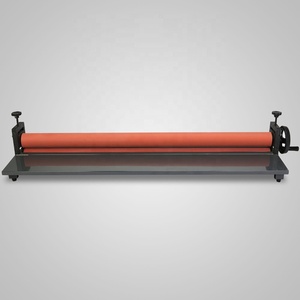 LBS1300 1300mm 51'' Manual Cold Roll <strong>Laminator</strong> With Heavy Duty Roller and Aluminum Side Pressure Control - Product Image 3