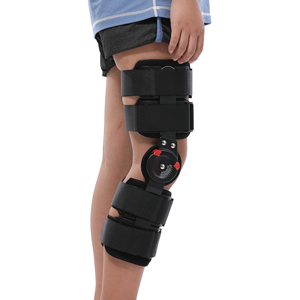 Soporte <span class=keywords><strong>ortopédico</strong></span> ajustable para la articulación de la rodilla para niños Clase I Estabilizador de piernas Tratamiento de artritis Soporte mejorado Estabilidad - Product Image 2