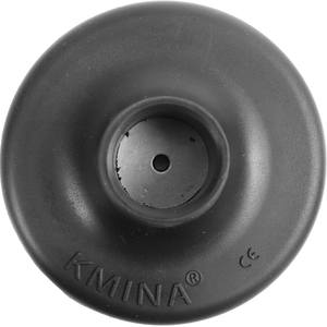 Patas de goma para sillas de ducha (x4 unidades), tapas para sillas de ducha para tubos de 28 mm, color negro KMINA K30033 - Product Image 3
