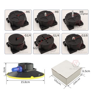 6 "en caoutchouc ventouse de montage sous vide ventouse tuile roche dalle levage ventouses sous vide pour support de caméra - Product Image 2