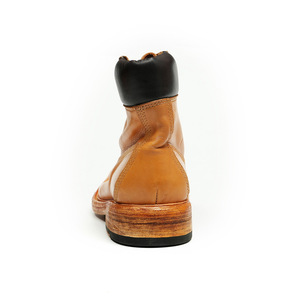Botas de Tobillo de Cuero Genuino 2025 para Hombre, Lavables, Hechas a Mano con Tecnología Goodyear, Estilo Retro, para Trabajo, con Cordones - Product Image 3