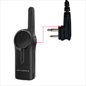 Tai Nghe Radio Loại C Hai Chiều Có Dây Kèm Micro Loa, Tai Nghe Âm Trầm Có Dây 3.5Mm Cho <span class=keywords><strong>PMR446</strong></span> CLP1040 - Product Image 5