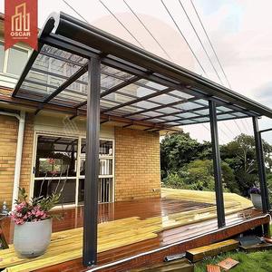 Lớn không thấm nước ngoài trời S tán có thể điều chỉnh bóng râm Patio vườn boong sân sau kim loại tạm thời nơi trú ẩn mái hiên - Product Image 2