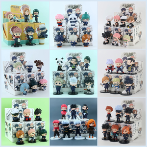 Action Figure di Satoru Gojo da <span class=keywords><strong>Jujutsu</strong></span> <span class=keywords><strong>Kaisen</strong></span>, Decorazione da Scrivania in PVC con Scatola Sorpresa - Product Image 1