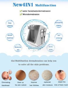 Potente máquina de hidrodermoabrasión 4 en 1 con pistola de pulverización de iones para la absorción de nutrientes y la resistencia a la oxidación de la piel - Product Image 4
