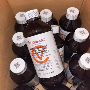 16oz Plastic cough syrup Bottle Pharmaceutical Packaging wockhardt bottle with wockhardt labels & sealed for your protection