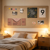 Panneaux acoustiques modernes en fibre de polyester écologique, insonorisants, ignifuges, art mural créatif pour appartement, hôtel, école