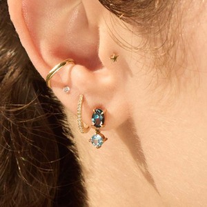 Anting-anting batu Zircon perhiasan Pastille biru <span class=keywords><strong>Topaz</strong></span> - Product Image 2