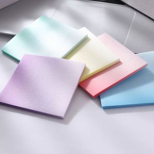 Wholesale Transparent Sticky Note With Diamond Sparkle Stationery for Student <b>Memo</b> <b>Pad</b> Self-adhesive Creative - Product Image 4