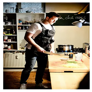 Delantal de equipo de dominación <span class=keywords><strong>para</strong></span> chef al aire libre, picnic al aire libre, delantal táctico creativo <span class=keywords><strong>para</strong></span> barbacoa - Product Image 3