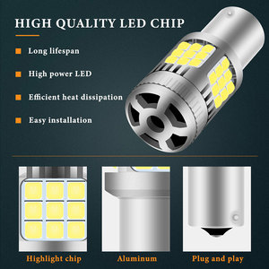 New 1156/1157/BA15S/bau15s/BAY15D P21W/PY21W 36SMD Led xe bóng đèn tín hiệu lần lượt chỉ số đậu xe đảo ngược DRL phá vỡ ánh sáng - Product Image 3
