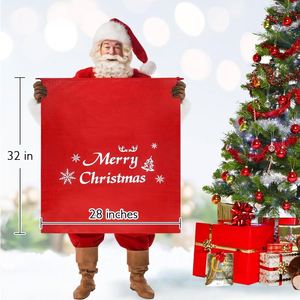 Custom Cloth <b>Christmas</b> <b>Gift</b> <b>Bag</b> Classic Santa Sack Drawstring Design 100% Cotton <b>Extra</b> <b>Large</b> Bulk - Product Image 2