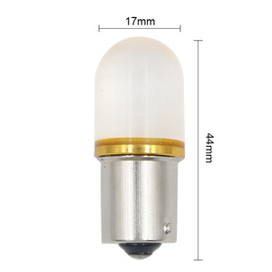 Clignotants et feux de freinage pour voiture 1156 1157 BA15S LED, lumières de voiture 12V, blanc stroboscopique - Product Image 5