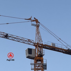 Grúa Torre Hammerhead de 10t, Grúa de Construcción, Grúa para Edificios QTZ125-HS5023 - Product Image 3