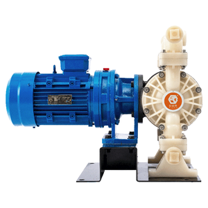 Bomba de Diafragma Antiácida de PVDF GODO DBY3S-32F, Bombas Industriales Químicas Dobles - Product Image 4