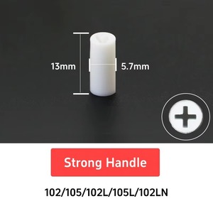 แกนต่อพลาสติกแบบไขว้ไนลอนสำหรับ Strong 210 90 105L 102 Marathon H37L1 ไมโครมอเตอร์ ด้ามจับแกนหมุน อุปกรณ์เสริมเครื่องเจาะเล็บ - Product Image 3