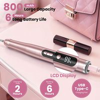 Vantrend Beauty Nagelboor 35.000 RPM Professionele Elektrische Nagelvijl voor Gel/Acryl Nagels Verstelbare Pen Benodigdheden USA
