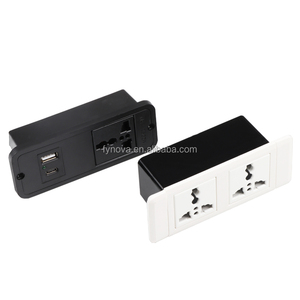 Tiêu chuẩn Châu Âu điện dải EU ổ cắm văn phòng bàn nhúng <span class=keywords><strong>USB</strong></span> và TYPE-C sạc nhanh sạc với <span class=keywords><strong>2</strong></span> AC cửa hàng - Product Image 4