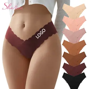 Sharicca – Bikini Sans Couture en soie glacée pour femme, 7 couleurs