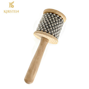 Venta al por mayor: <span class=keywords><strong>Instrumento</strong></span> de percusión Orff KIRSTEN CM13, <span class=keywords><strong>cabasa</strong></span> de madera y aleación para la educación <span class=keywords><strong>musical</strong></span> infantil y actuaciones escénicas. - Product Image 3