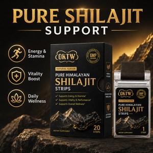 Custom Shilajit Oral Strips Mouth Melting Film with Zinc for Mineral Support, Private Label Supply - Product Image 3