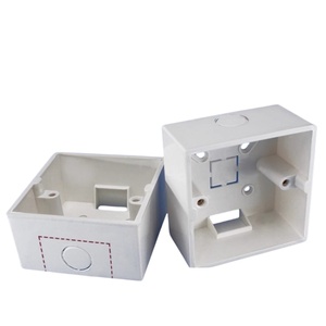 Caja de empotrar de pared de acero inoxidable tipo <span class=keywords><strong>86</strong></span> con ABS, de una plaza, IP65, impermeable y a prueba de polvo - Product Image 1
