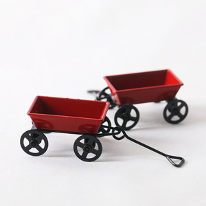 Miniatura <span class=keywords><strong>de</strong></span> Carrito Rojo <span class=keywords><strong>de</strong></span> Metal para Casa <span class=keywords><strong>de</strong></span> <span class=keywords><strong>Muñecas</strong></span> 1/12, Accesorios <span class=keywords><strong>de</strong></span> Muebles <span class=keywords><strong>de</strong></span> Jardín, Decoración del Hogar, Juguete, Regalo, Adorno - Product Image 2